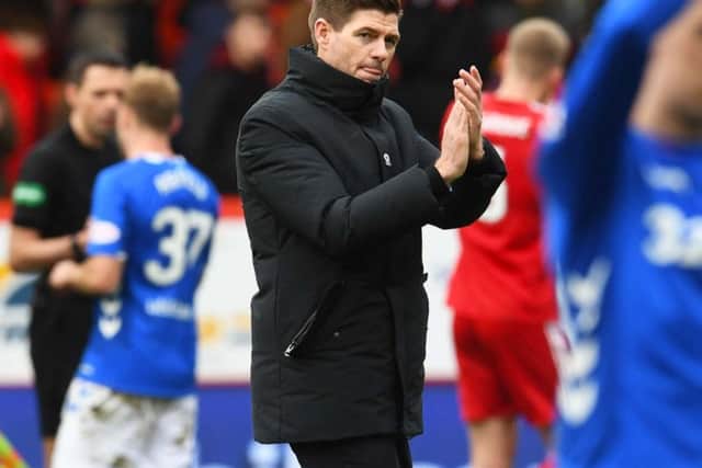 Steven Gerrard has said a visit to Aberdeen holds no fear. Picture: SNS