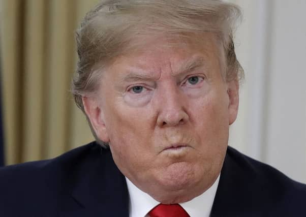 US president Donald Trump. Picture: Evan Vucci/AP
