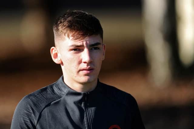 Billy Gilmour at Chelsea Training Ground in October 2019. (Photo by Ian MacNicol/Getty Images)