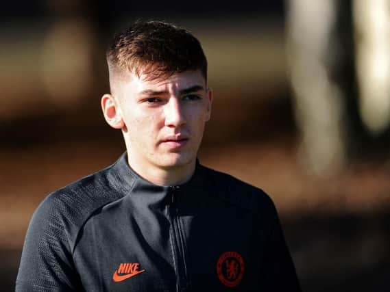 Billy Gilmour at Chelsea Training Ground in October 2019. (Photo by Ian MacNicol/Getty Images)