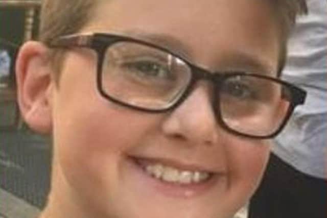 Harley, 12, died in hospital after a vehicle ploughed into children who were leaving Debden Park High School, in Loughton, Essex, at 3.20pm on Monday.