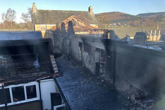 Pupils and staff were evacuated as fire crews began tackling the blaze at the school shortly before 1pm on Thursday November 28.