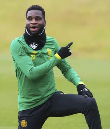 Odsonne Edouard has returned to light training. Picture: Craig Foy / SNS