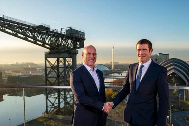 Graeme Davidson and Murray Warner. Picture: Contributed