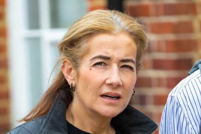 Emma Langford, 47, admitted attacking BA staff on the flight to South Africa, punching the manager and kicking another in the back of the legs while screaming: "You have a massive arse."