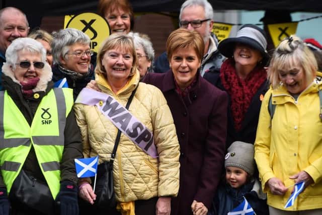 Ms Sturgeon made the comments while out on the campaign trail in Dalkeith.