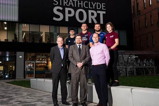 Glasgow Warriors managing director announces a new partnership with Strathclyde University. Picture: Gary Hutchison/SNS Group/SRU