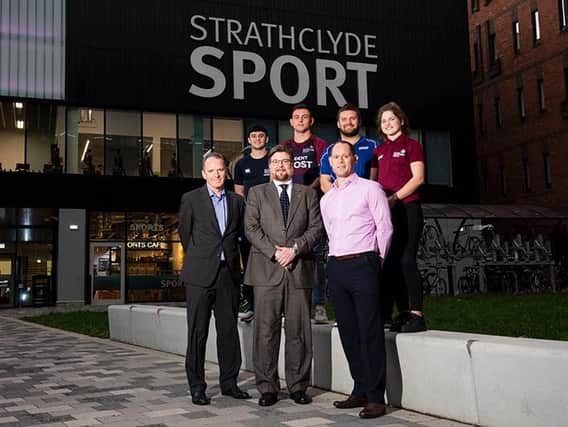 Glasgow Warriors managing director announces a new partnership with Strathclyde University. Picture: Gary Hutchison/SNS Group/SRU