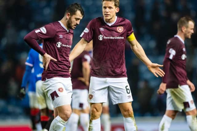 Hearts have struggled with and without a manager. Picture: SNS