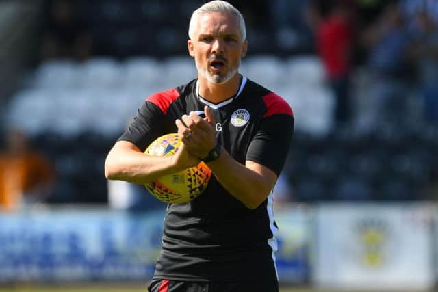 Jim Goodwin has had a tricky start to his career as St Mirren boss. Picture: SNS