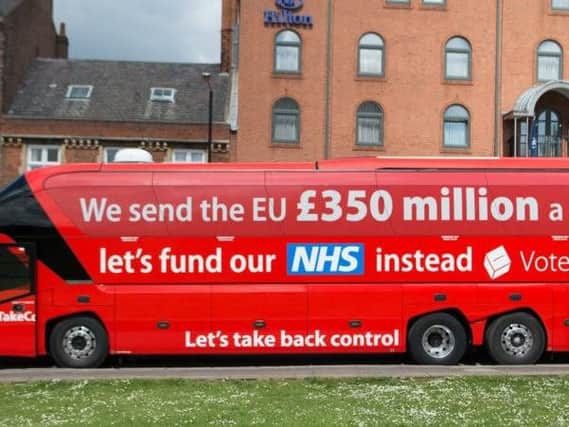 The new advert mocks Vote Leave's claims, which appeared on the side of their battle bus during the EU referendum, that the UK sends 350 million a week to the EU.