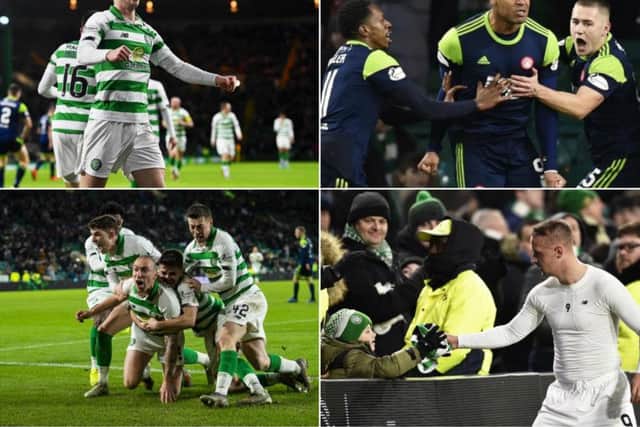 A dramatic end to the encounter at Celtic Park saw the visitors equalise on 90 minutes but concede the winner just two minutes later