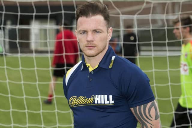 Cowdenbeath's David Cox has suffered abuse from players and fans. Picture: Paul Devlin/SNS