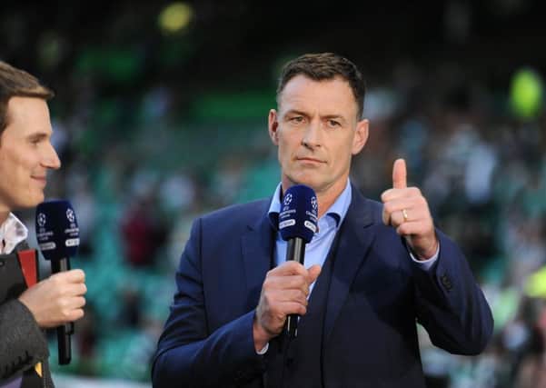 Chris Sutton will be part of BT Sport's team for their coverage of the Betfred Cup final. Picture: John Devlin