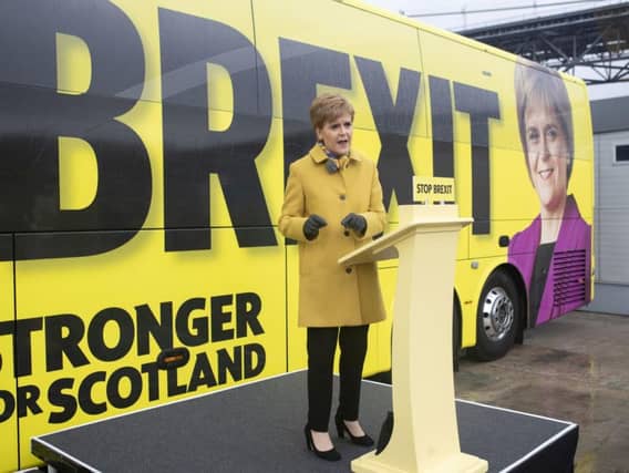 The poll puts support for the SNP at 44 per cent, up one point on polling in August.