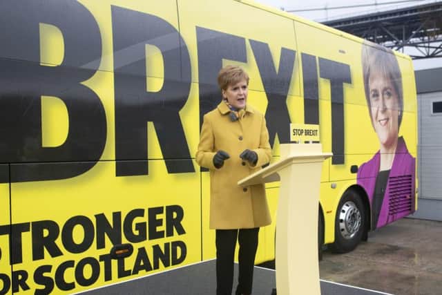The poll puts support for the SNP at 44 per cent, up one point on polling in August.