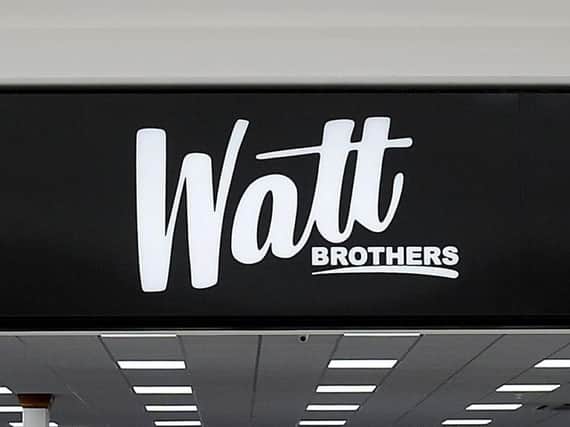 KPMG confirmed that Watt Brothers' Glasgow store will close on Sunday15December. Picture: Michael Gillen
