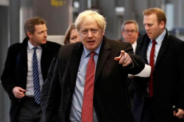Boris Johnson has been accused of 'running scared'.