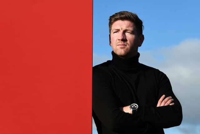 Mark Wilson's Brechin City side, currently bottom of League Two, take on Stirling Albion this weekend. He says avoiding Scottish football's 'trapdoor' is always in his thoughts. Picture: John Devlin