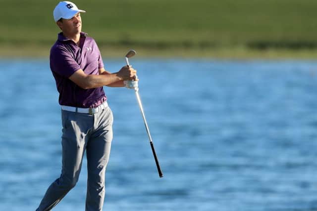 Jordan Spieth in action during this week's Hero World Challenge at the Albany resort in Nasaau. Picture: Getty Images