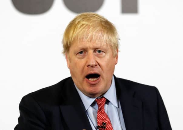 Boris Johnson has been accused of 'running scared' from a TV interviewer (Picture: Peter Nicholls/Pool/AFP via Getty Images)
