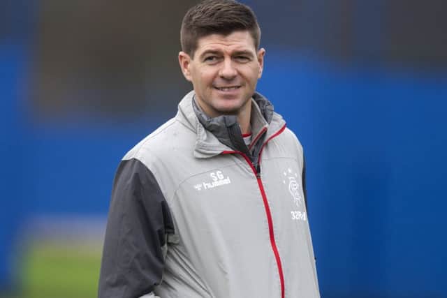 Rangers manager Steven Gerrard. Picture: Alan Harvey / SNS