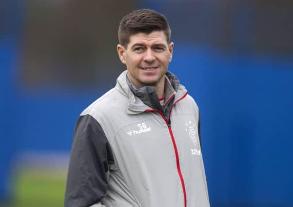 Rangers manager Steven Gerrard. Picture: Alan Harvey / SNS