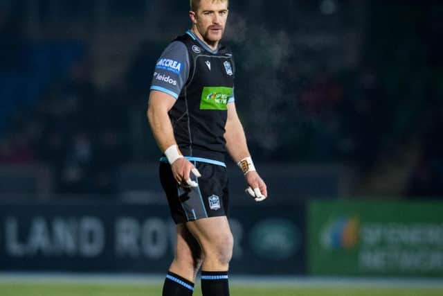 Kyle Steyn put Glasgow Warriors ahead.