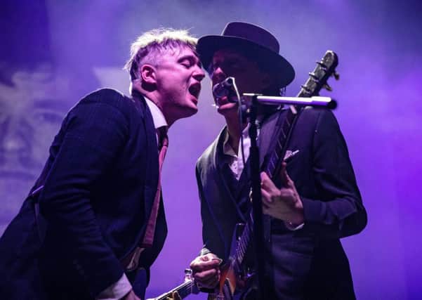 Carl Barat & Pete Doherty PIC: Dan Reid/Shutterstock