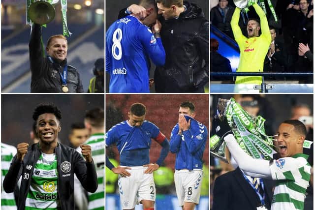 A range of emotions as Celtic edged out Rangers 1-0 at Hampden to win the Betfred Cup final