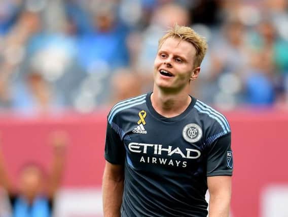 Gary Mackay-Steven in action for New York City FC