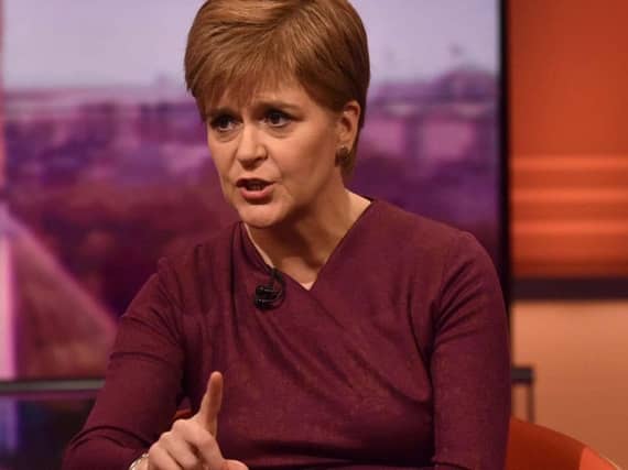 Speaking on the BBC'S Good Morning Scotland programme, SNP leader Ms Sturgeon said it is right a disciplinary process against Mr Hanvey is allowed to take its course. Picture: PA