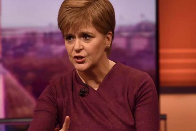 Speaking on the BBC'S Good Morning Scotland programme, SNP leader Ms Sturgeon said it is right a disciplinary process against Mr Hanvey is allowed to take its course. Picture: PA