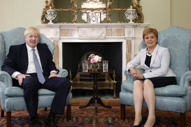 Nicola Sturgeon criticised Boris Johnson's comments on immigration