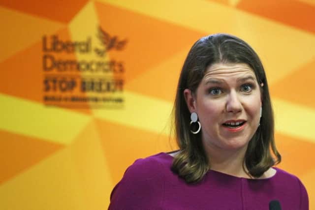 Liberal Democrats leader Jo Swinson
