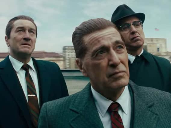 Robert De Niro, Al Pacino, and Ray Romano in The Irishman (Photo: Netflix)
