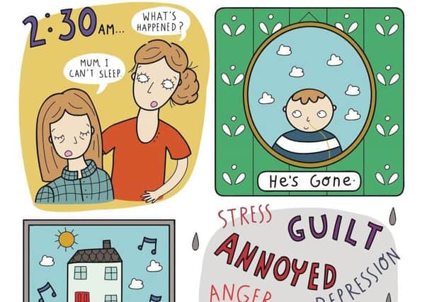 A comic is helping young people cope with grief