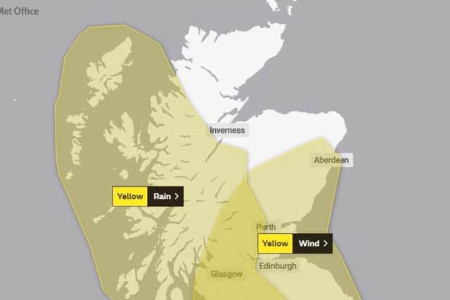 Met Office weather warnings.