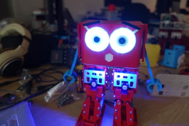 Robotical's latest version will include a 'Disco Marty' setting. Picture: Contributed