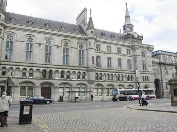 D'Arcy Rae is accused of dangerous driving by allegedly travelling at almost double the speed limit on an Aberdeenshire road.