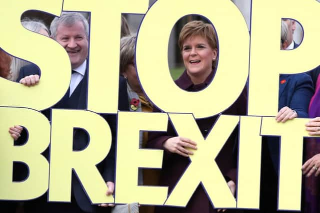 SNP Westminster leader Ian Blackford with First Minister Nicola Sturgeon