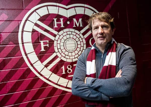 Daniel Stendel is unveiled as the new Hearts manager at Tynecastle. Picture: Craig Williamson / SNS