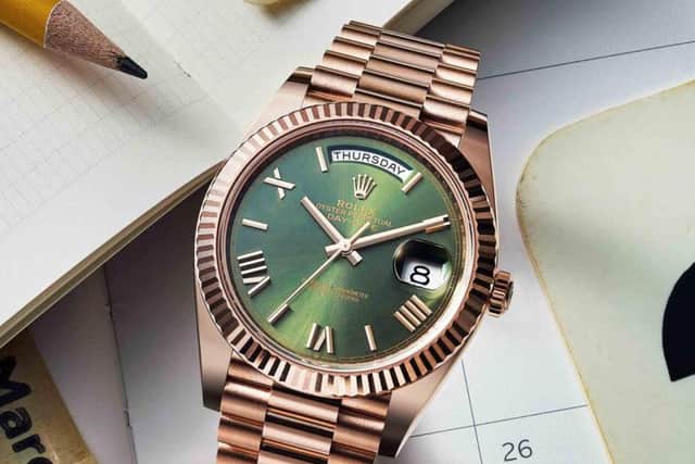The firm said demand continues to exceed supply on Rolex in particular. Picture: contributed.