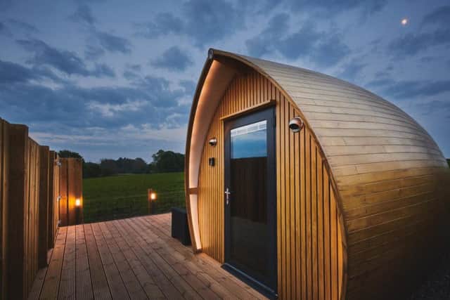 Armadilla pods are highly insulated and environmentally friendly. Picture: Luxury Hideaways