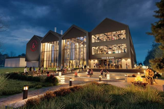 An artists impression of Innis & Gunns planned Edinburgh brewery. Picture: Contributed