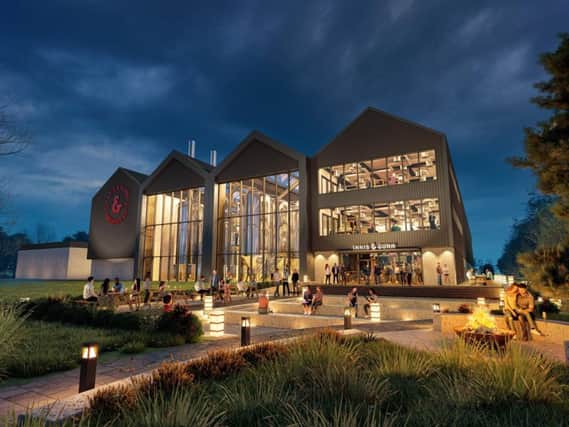 An artists impression of Innis & Gunns planned Edinburgh brewery. Picture: Contributed