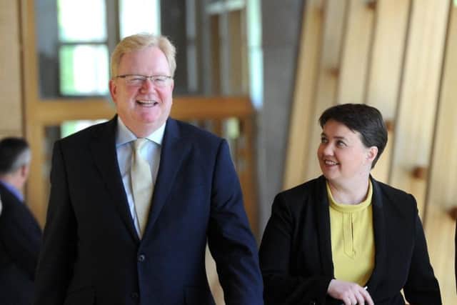 Jackson Carlaw and Ruth Davidson have said that unless the SNP has two million votes for it tomorrow, there will be no mandate for a second independence referendum.