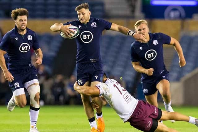 Tommy Seymour scored 20 tries in 55 caps for Scotland. Picture: SRU/SNS