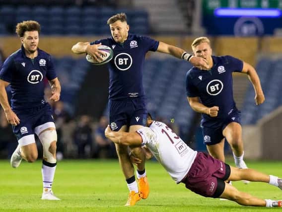 Tommy Seymour scored 20 tries in 55 caps for Scotland. Picture: SRU/SNS