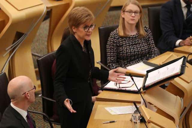 Nicola Sturgeon said Scots had the right to change their minds when the circumstances change